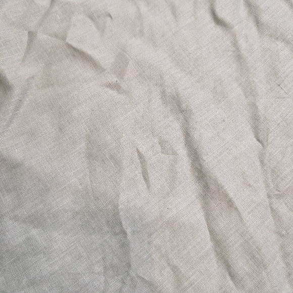 Zelie Linen Sage Vintage Fall/Spring Maxi Skirt with Lace Detail Size Large - Picture 6 of 12